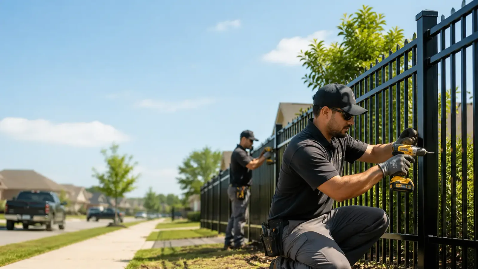 Metal Fence Installation in Clayton, GA